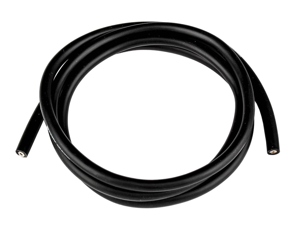 Team Associated Silicone Wire, 10 AWG, black, 1m [0796]