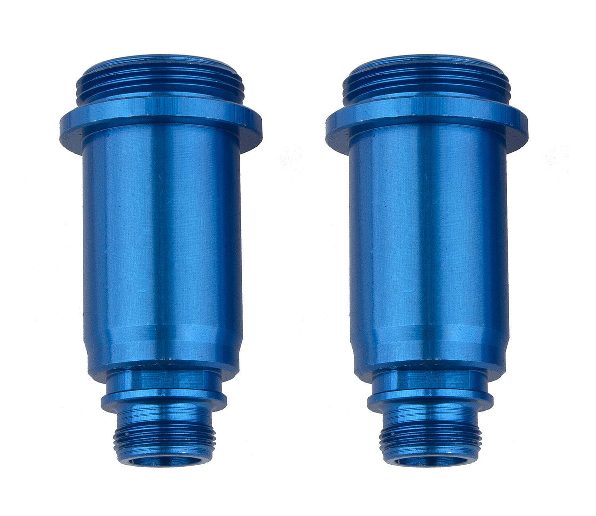 Team Associated SR10 Shock Bodies, 12x23mm, front, blue aluminum [71191]