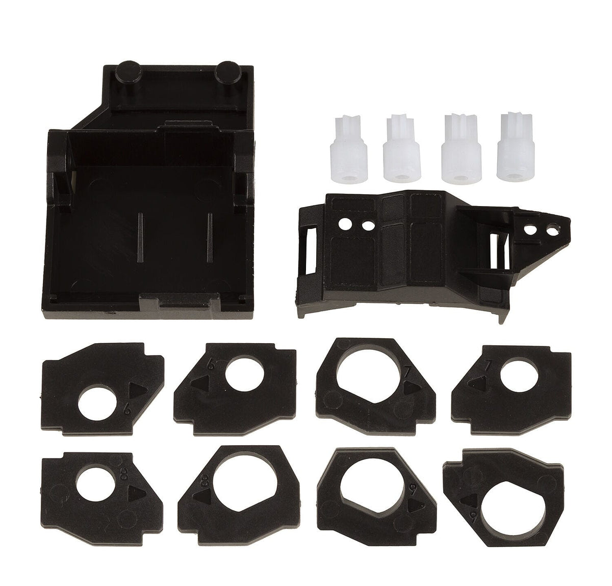 Team Associated SR27 Motor Pod Set, short wheelbase [21802]