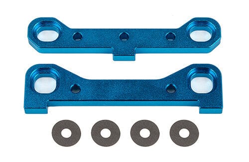Team Associated SR7 Arm Mounts C & D, blue aluminum [26035]