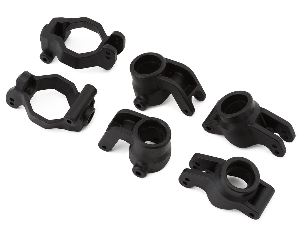 Team Associated SR7 Caster Blocks Steering Blocks Rear Hub Set 26000