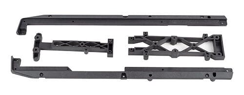 Team Associated SR7 Lower Chassis Brace Set, carbon [26075]