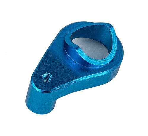 Team Associated SR7 Servo Saver Arm, blue aluminum [26072]