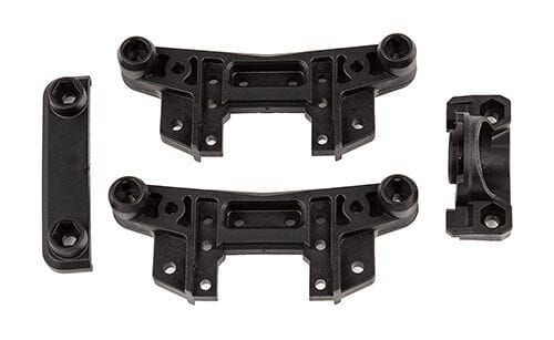 Team Associated SR7 Shock Tower and Rear Bearing Support Set [26014]