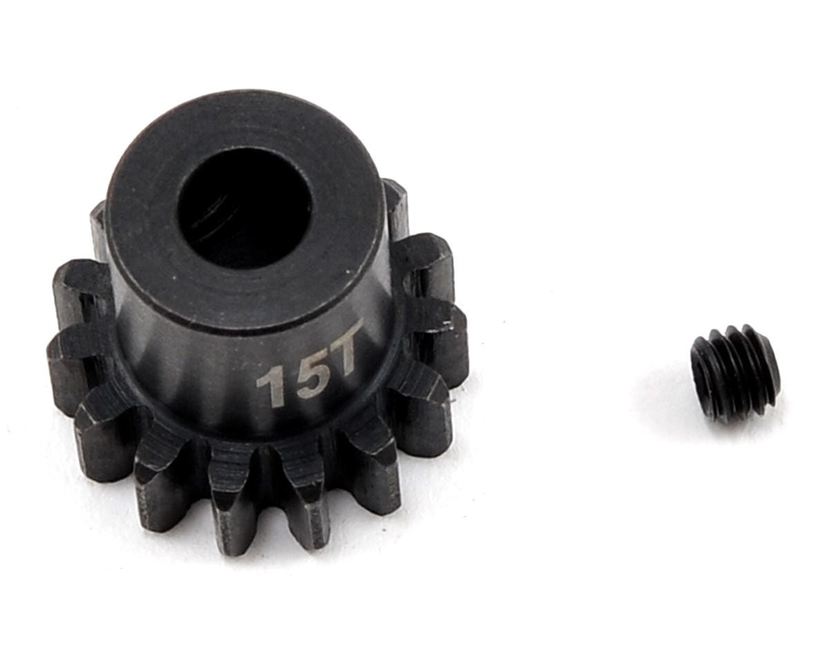 Team Associated 15T Mod 1 Steel Pinion Gear 5mm [89515]
