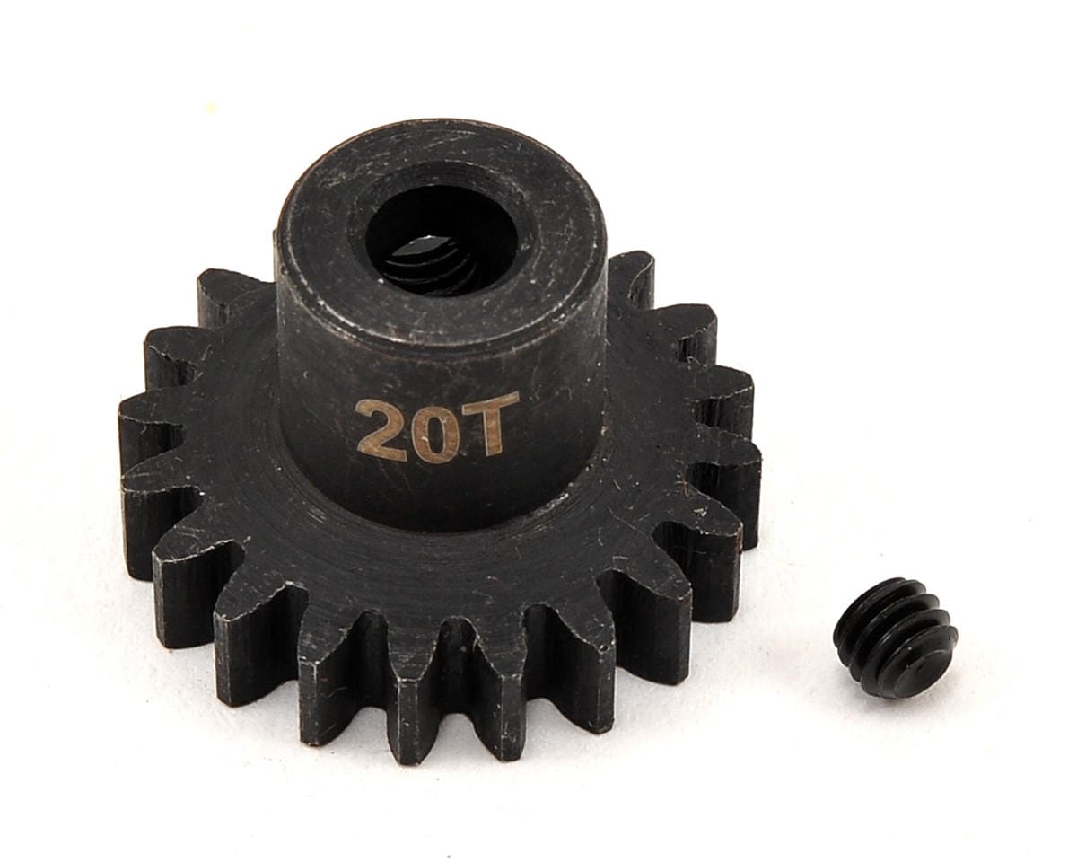 Team Associated 20T Mod 1 Steel Pinion Gear 5mm [89595]