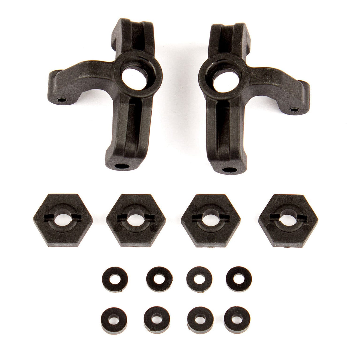 Team Associated Steering Blocks and Wheel Hexes Set [21508]