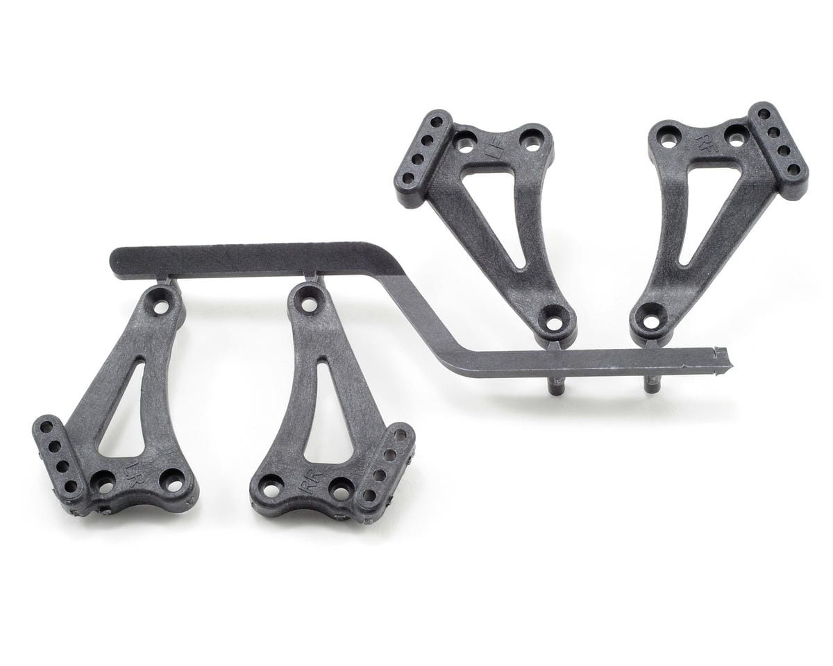 Team Associated TC4 Carbon Chassis Braces 31002