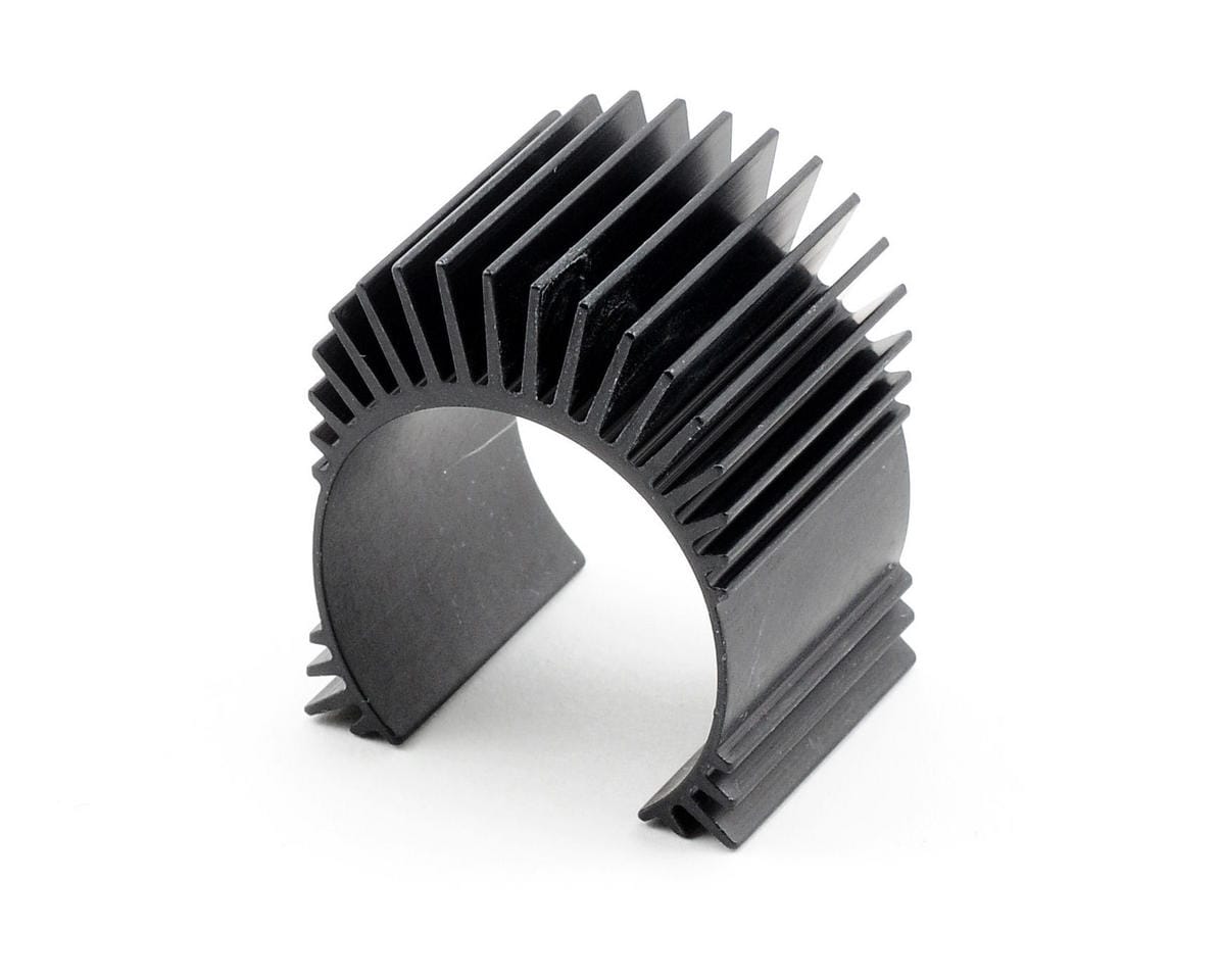 Team Associated TC4 Motor Heatsink Black Aluminum 31048