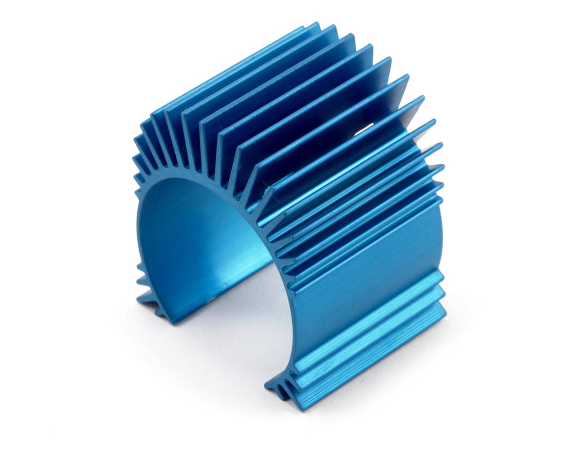 Team Associated TC4 Motor Heatsink, blue alum. [31049]