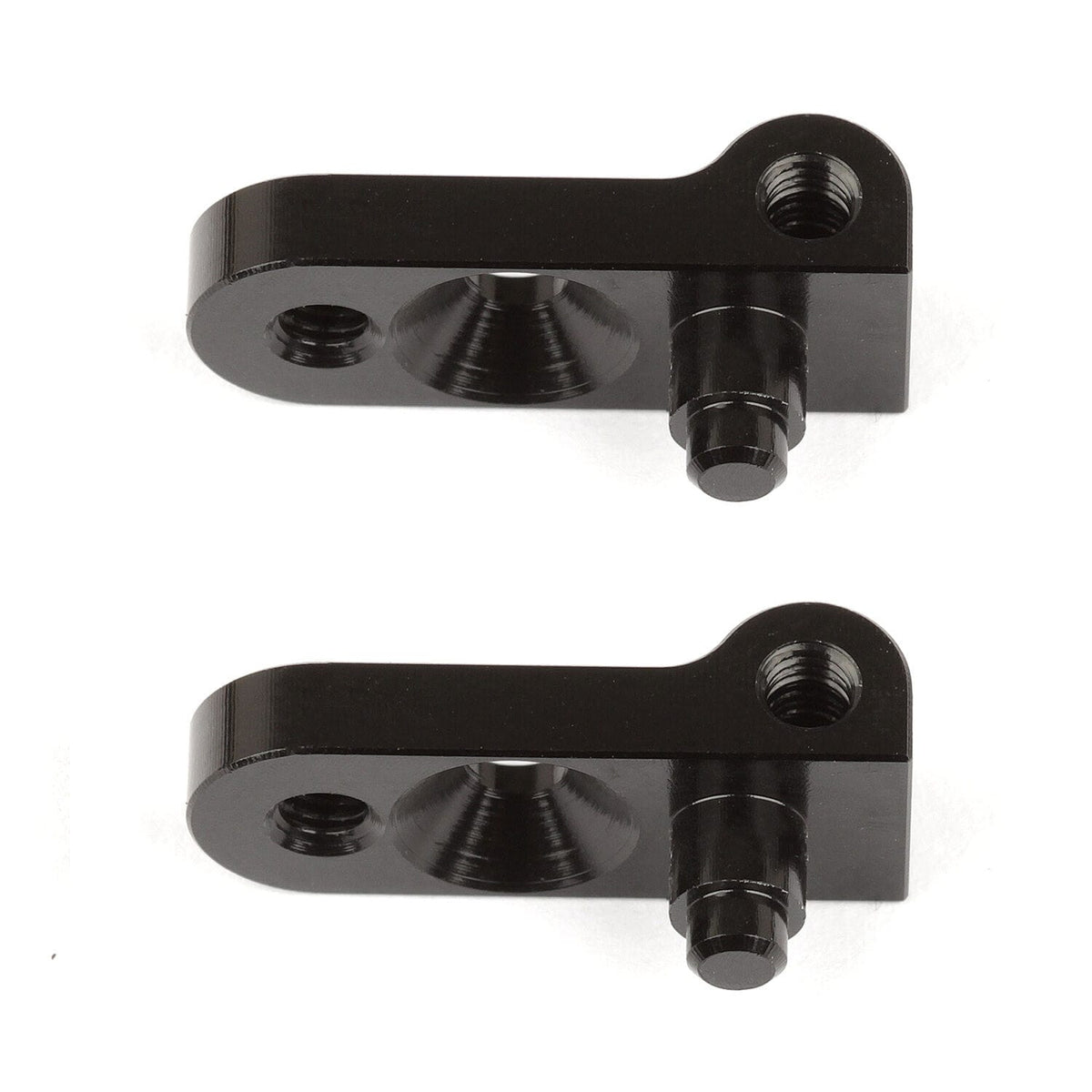 Team Associated TC7.2 Battery Stops, black aluminum [31795]