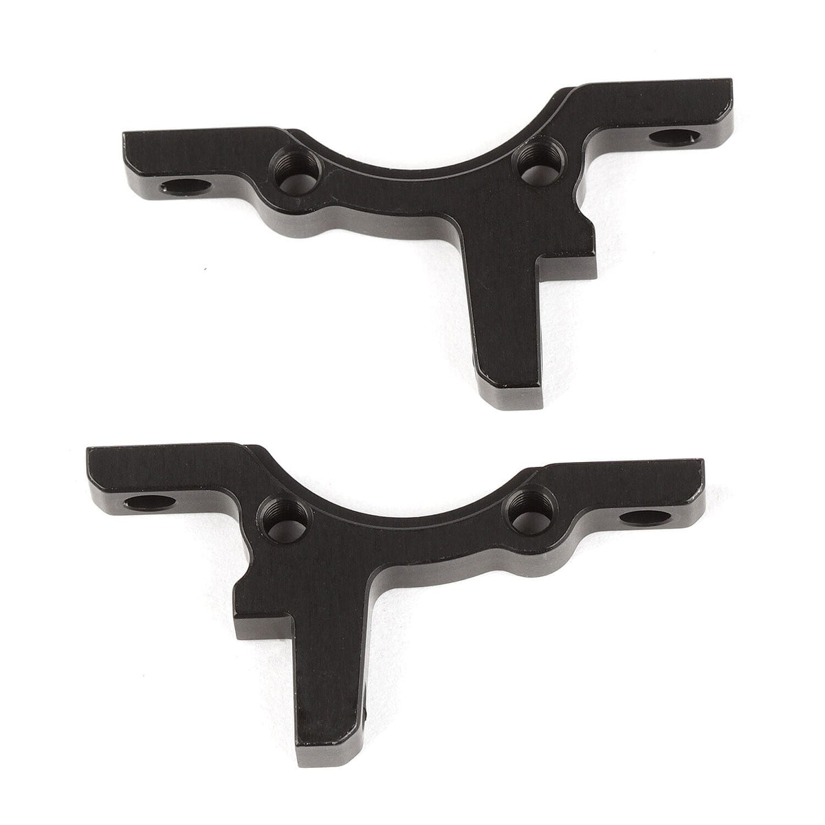 Team Associated TC7.2 Bearing Caps, black aluminum [31779]