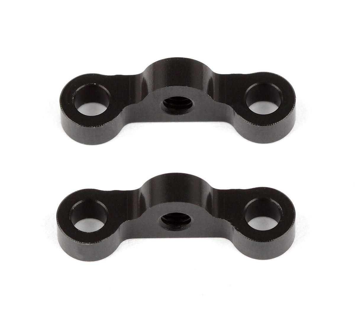 Team Associated TC7.2 Camber Link Mounts, black aluminum [31780]