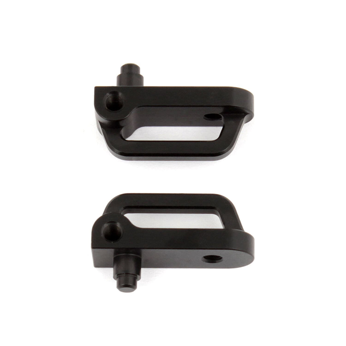 Team Associated TC7.2 FT Battery Stops, tape version, black aluminum [31807]