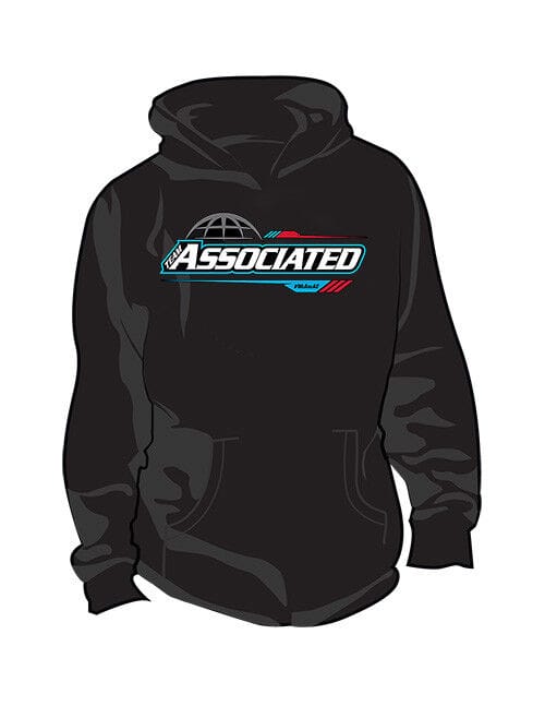 Team Associated Team AE WC25 Pullover Hoodie, Black, MD [97220]