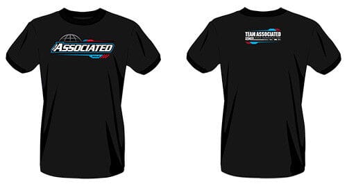 Team Associated Team AE WC25 T-Shirt, Black, 3XL [97217]