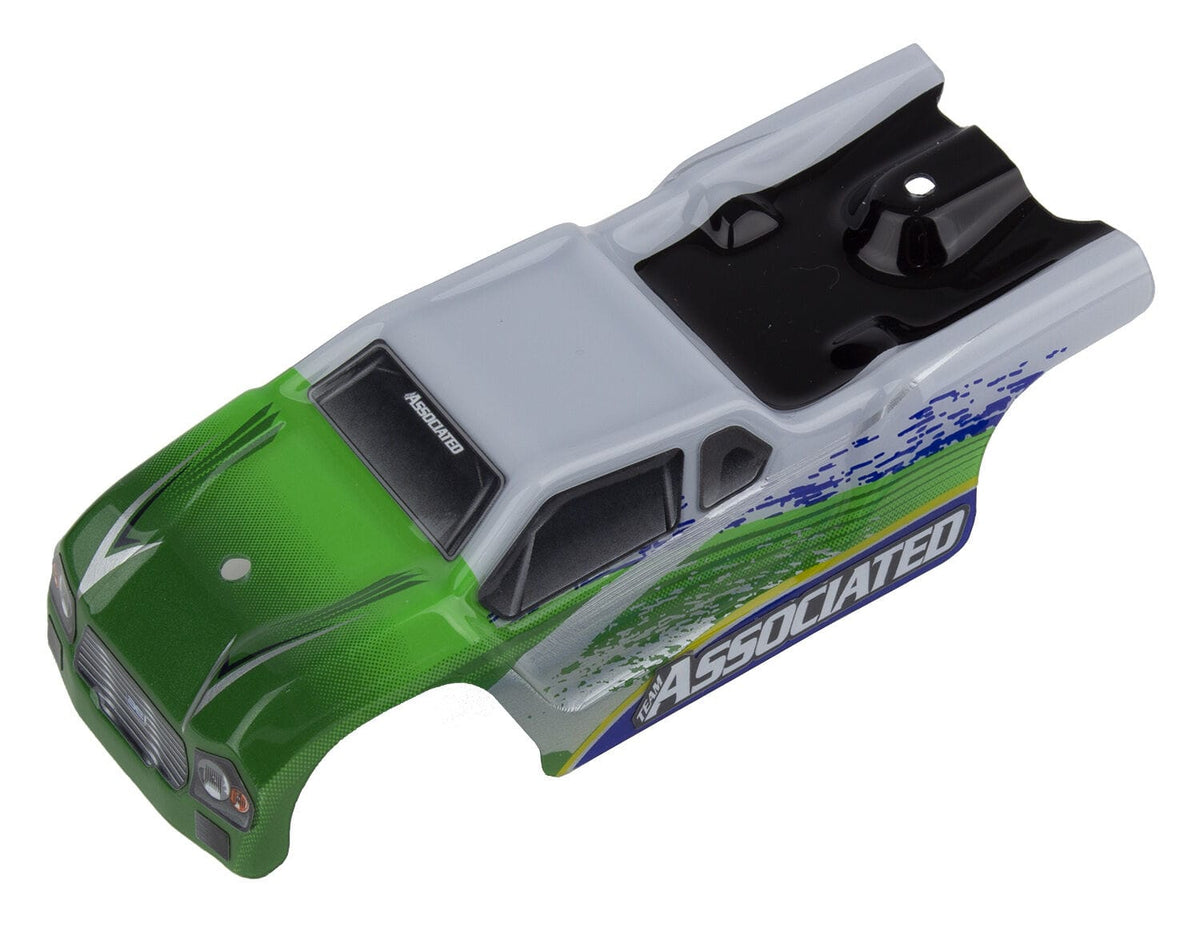 Team Associated TR28 Body, white and green [21444]