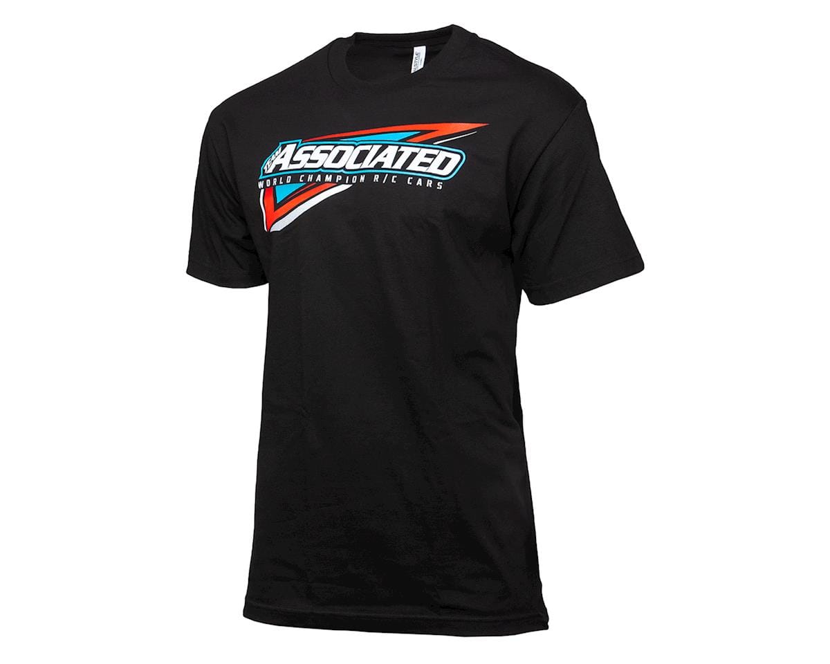 Team Associated Tri T-Shirt Black Large [SP126L]