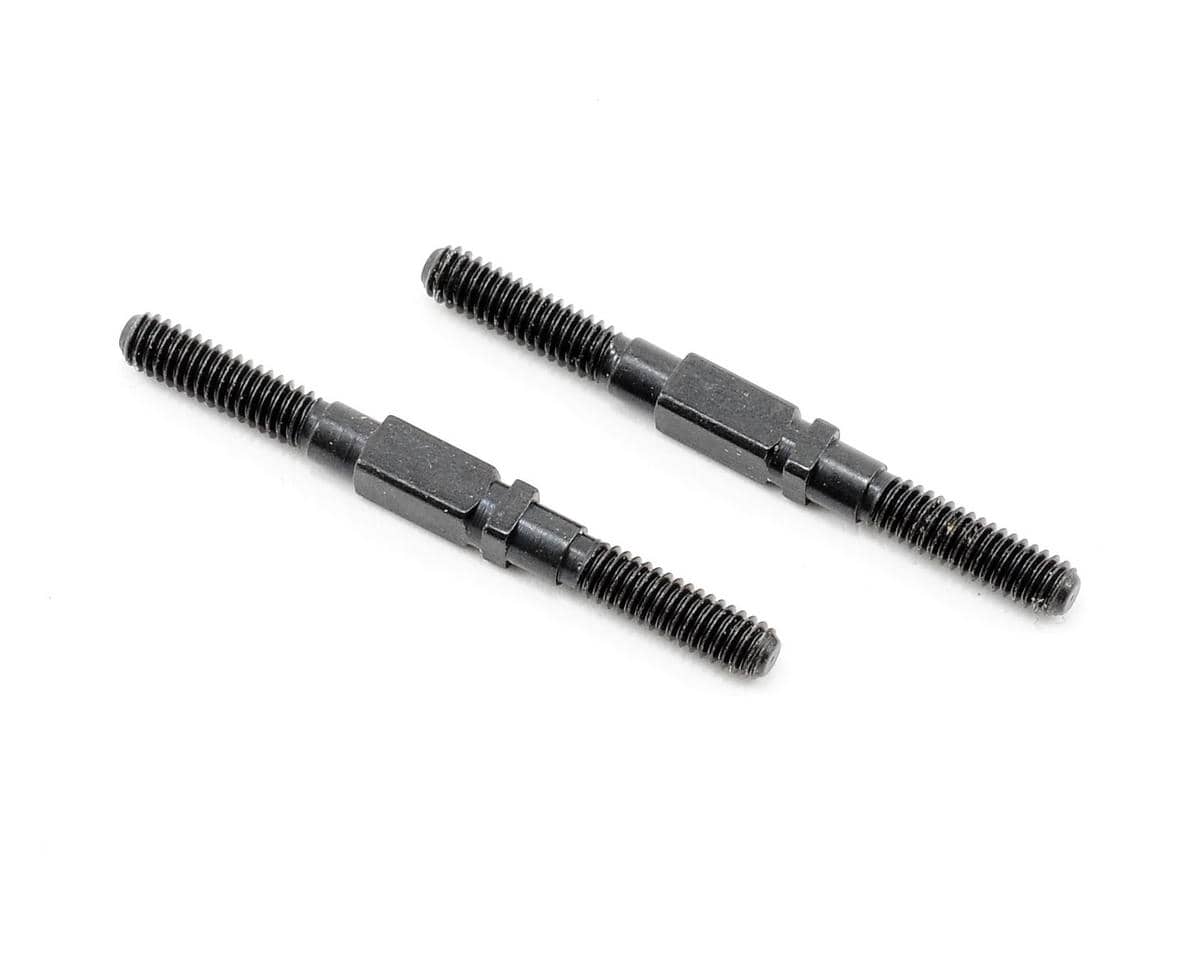 Team Associated M3x28mm 1.25in Steel Black Turnbuckles [6261]