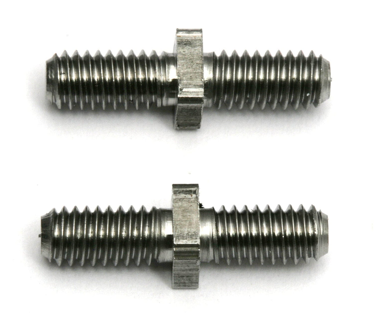 Team Associated Upper Suspension Arm Turnbuckles, 16mm/0.625in, steel, silver [8415]