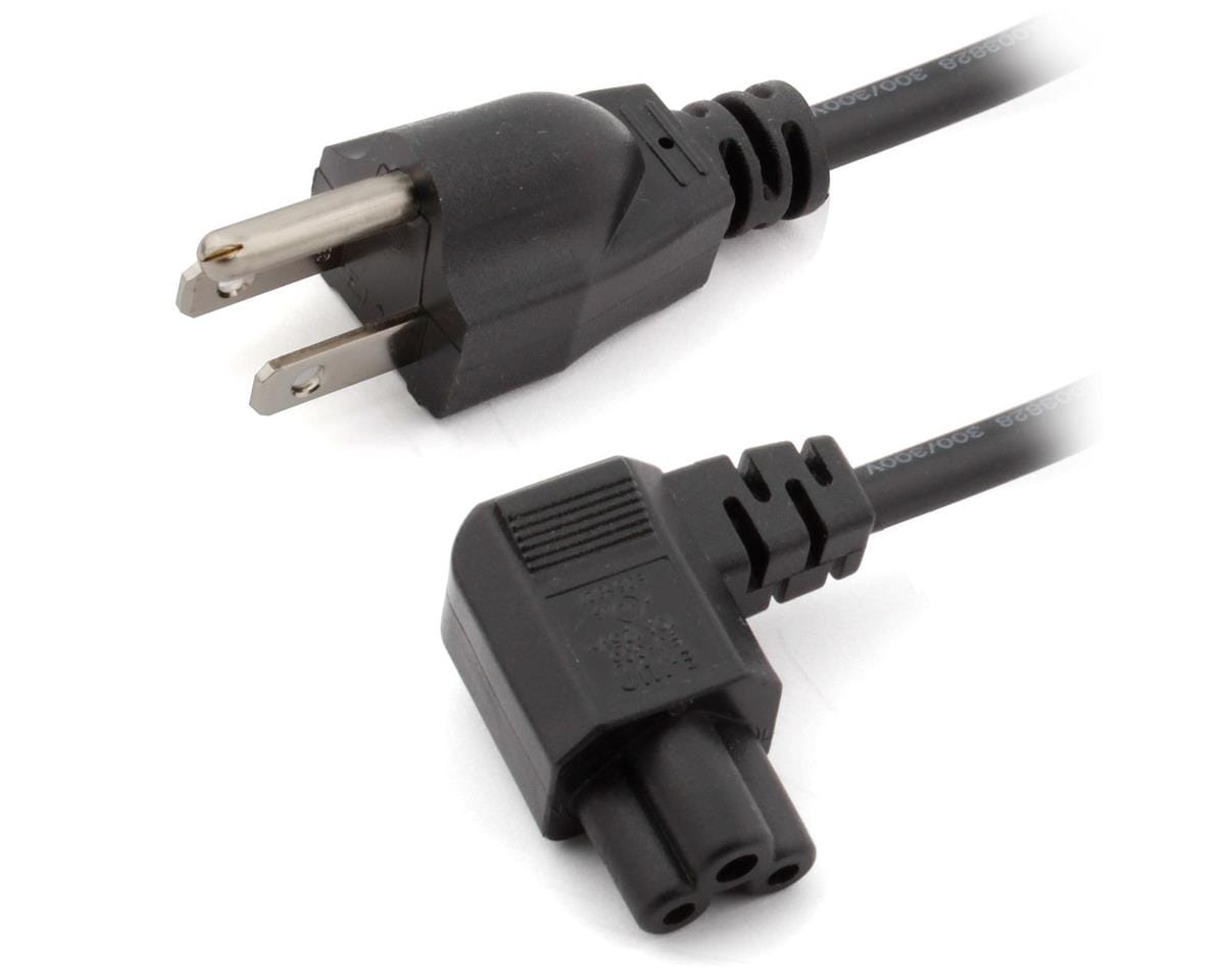 Team Associated US to IEC 320 C5 Angle AC Power Cord 1m 27224