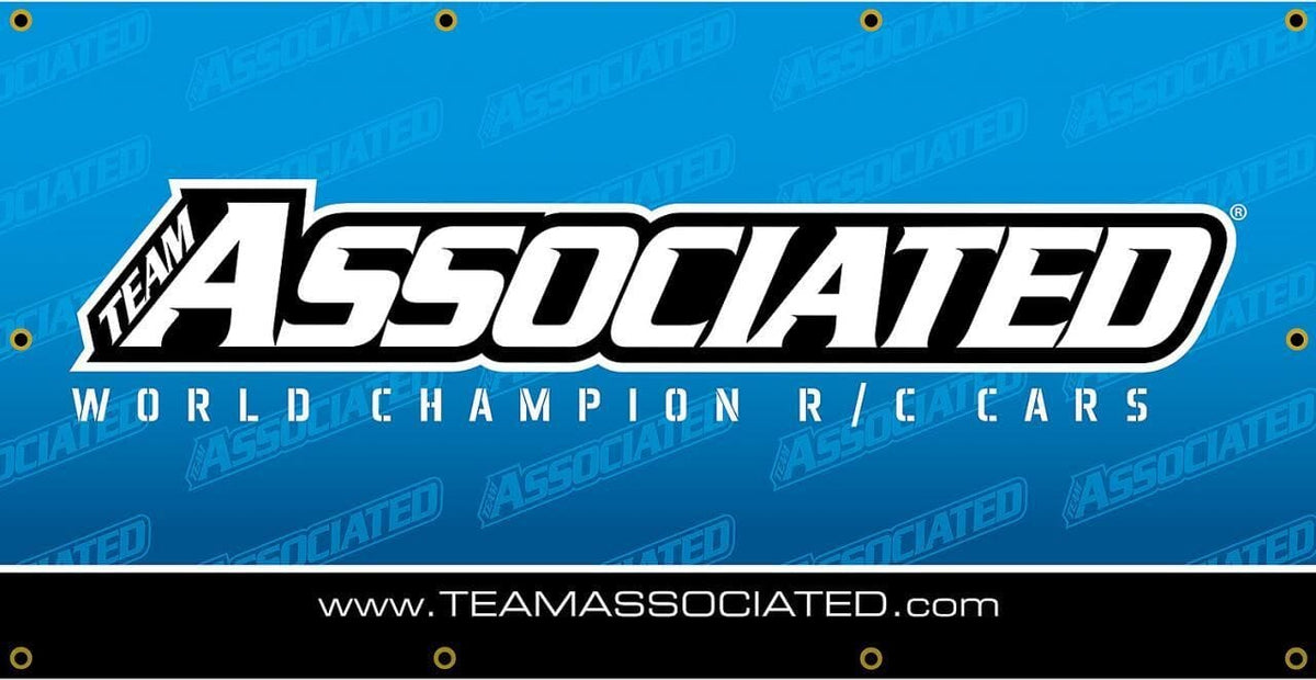 Team Associated Vinyl Banner, 60x30 [97082]