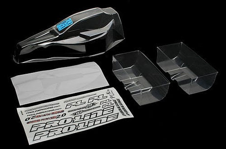 Team Associated B4 Vortex Body and Wings Set Clear 9692