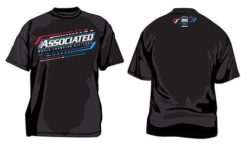 Team Associated WC23 T-Shirt, black, S [97118]