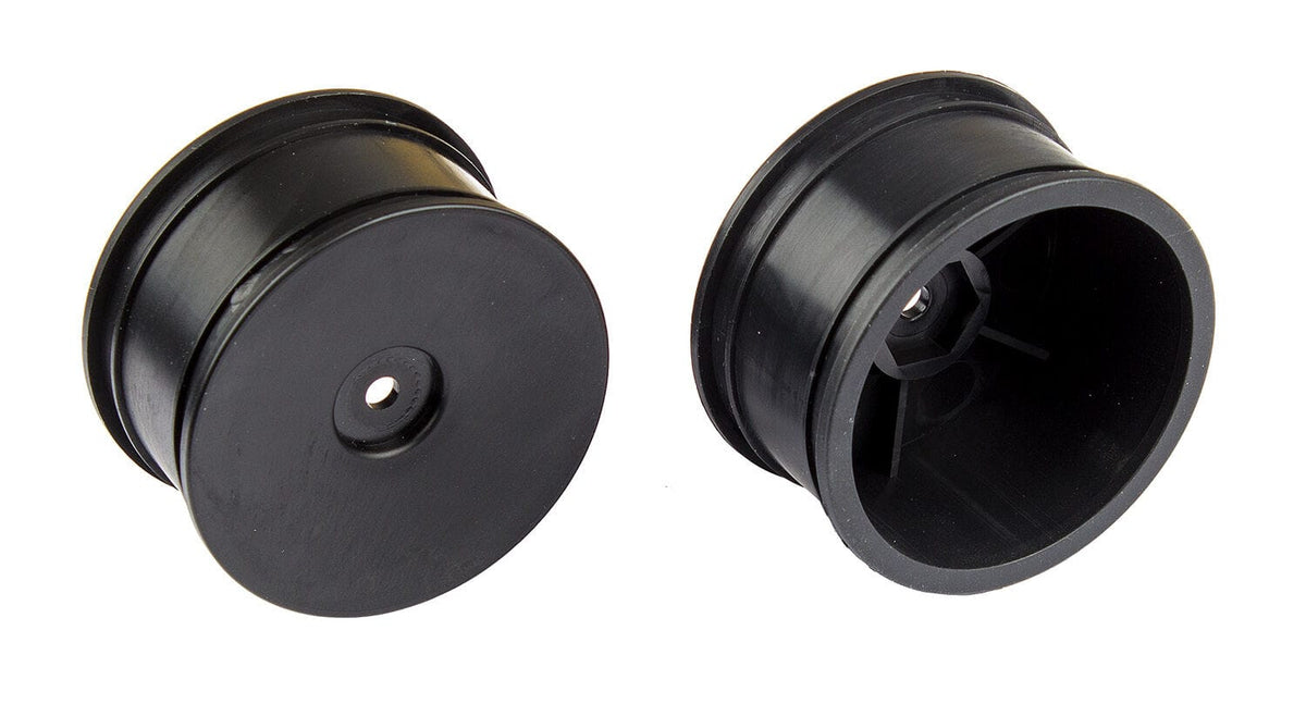 Team Associated Wide Wheels, black [21551]