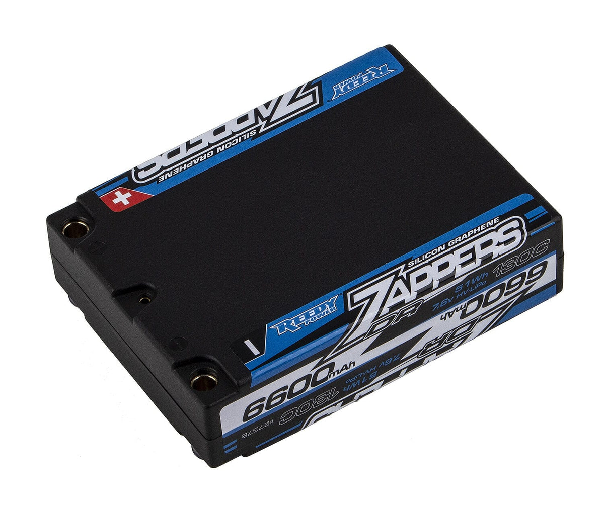 Team Associated Zappers DR 6600mAh 130C 7.6V SQ Battery [27378]