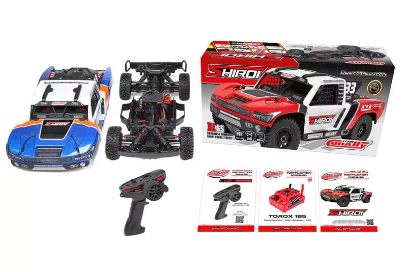 Team Corally 1/8 SHIROI XP 6S Brushless Short Couse Truck RTR - Blue [C-00278-B]