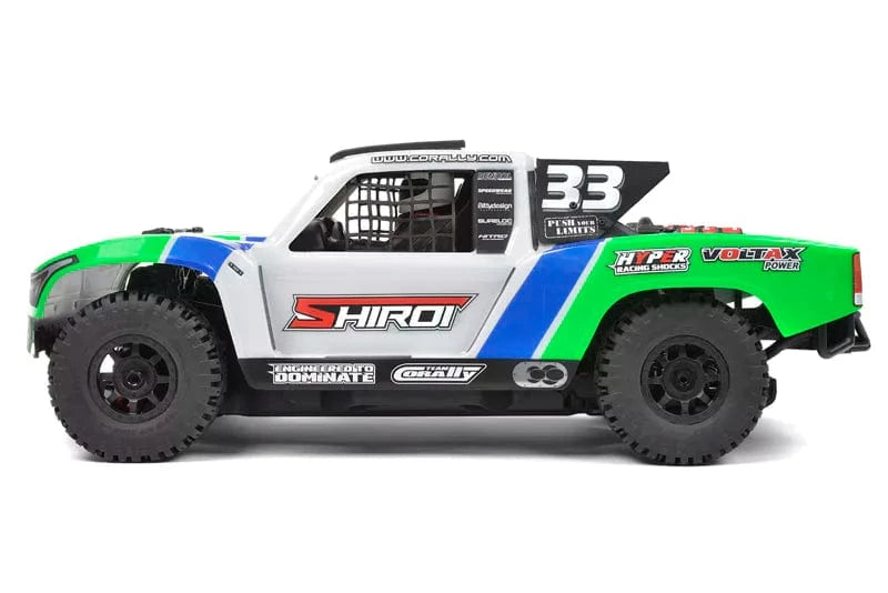 Team Corally 1/8 SHIROI XP 6S Brushless Short Couse Truck RTR - Green [C-00278-G]