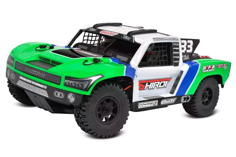 Team Corally 1/8 SHIROI XP 6S Brushless Short Couse Truck RTR - Green [C-00278-G]