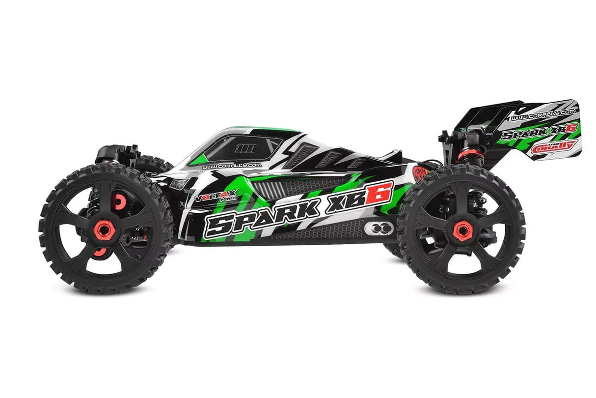 Team Corally 1/8 Spark XB - 6 6S Brushless RC Buggy RTR - Green [C - 00285 - G] - Hobbytech Toys