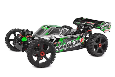 Team Corally 1/8 Spark XB - 6 6S Brushless RC Buggy RTR - Green [C - 00285 - G] - Hobbytech Toys