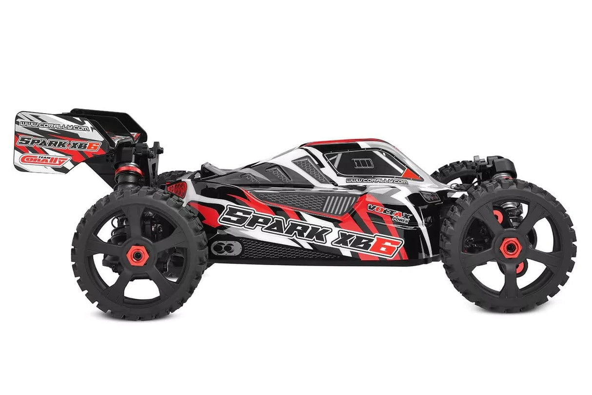 Team Corally 1/8 Spark XB - 6 6S Brushless RC Buggy RTR - Red [C - 00285 - R] - Hobbytech Toys