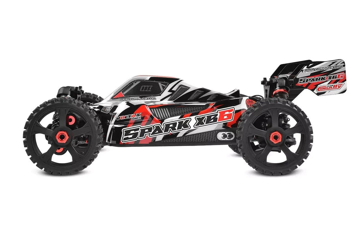 Team Corally 1/8 Spark XB - 6 6S Brushless RC Buggy RTR - Red [C - 00285 - R] - Hobbytech Toys