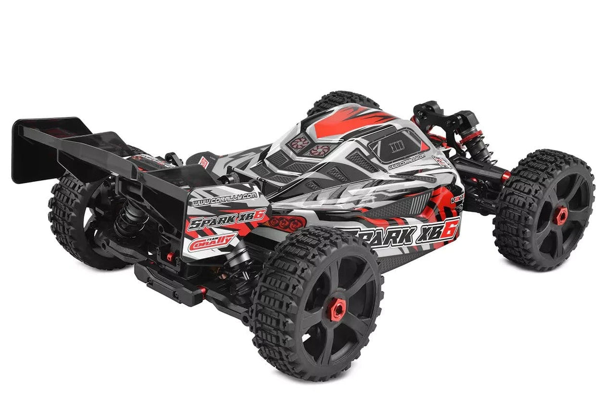 Team Corally 1/8 Spark XB - 6 6S Brushless RC Buggy RTR - Red [C - 00285 - R] - Hobbytech Toys