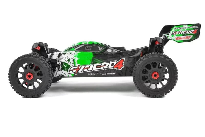 Team Corally 1/8 Syncro - 4 4S Brushless RC Buggy - Green [C - 00287 - G] - Hobbytech Toys
