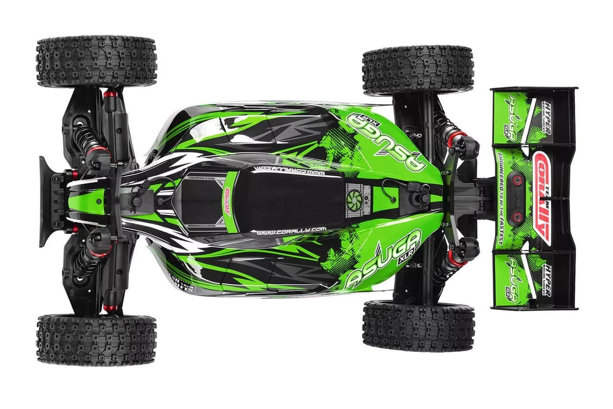Team Corally Asuga XLR 6S RC Buggy RTR - Green [C - 00288 - G] - Hobbytech Toys
