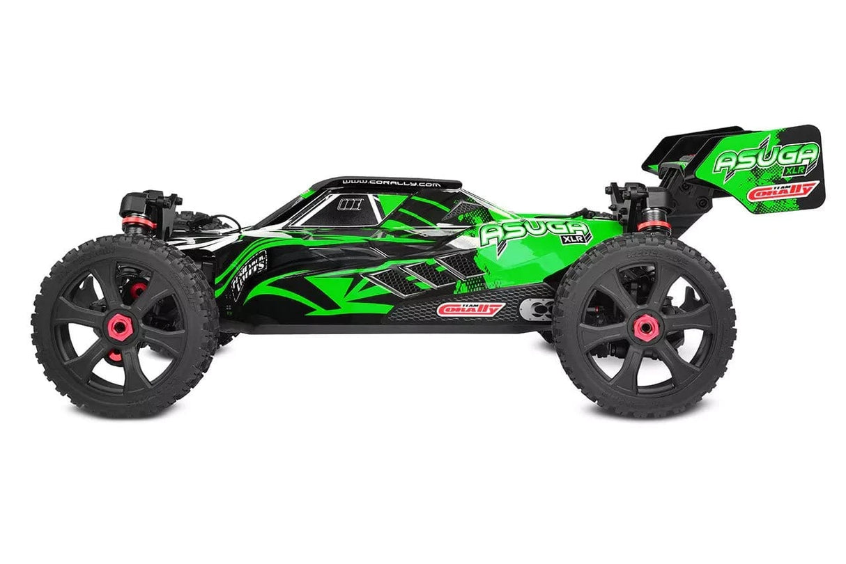 Team Corally Asuga XLR 6S RC Buggy RTR - Green [C - 00288 - G] - Hobbytech Toys