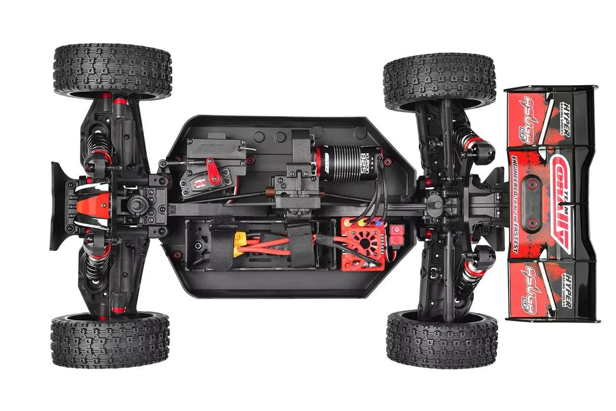 Team Corally Asuga XLR 6S RC Buggy RTR - Red [C - 00288 - R] - Hobbytech Toys