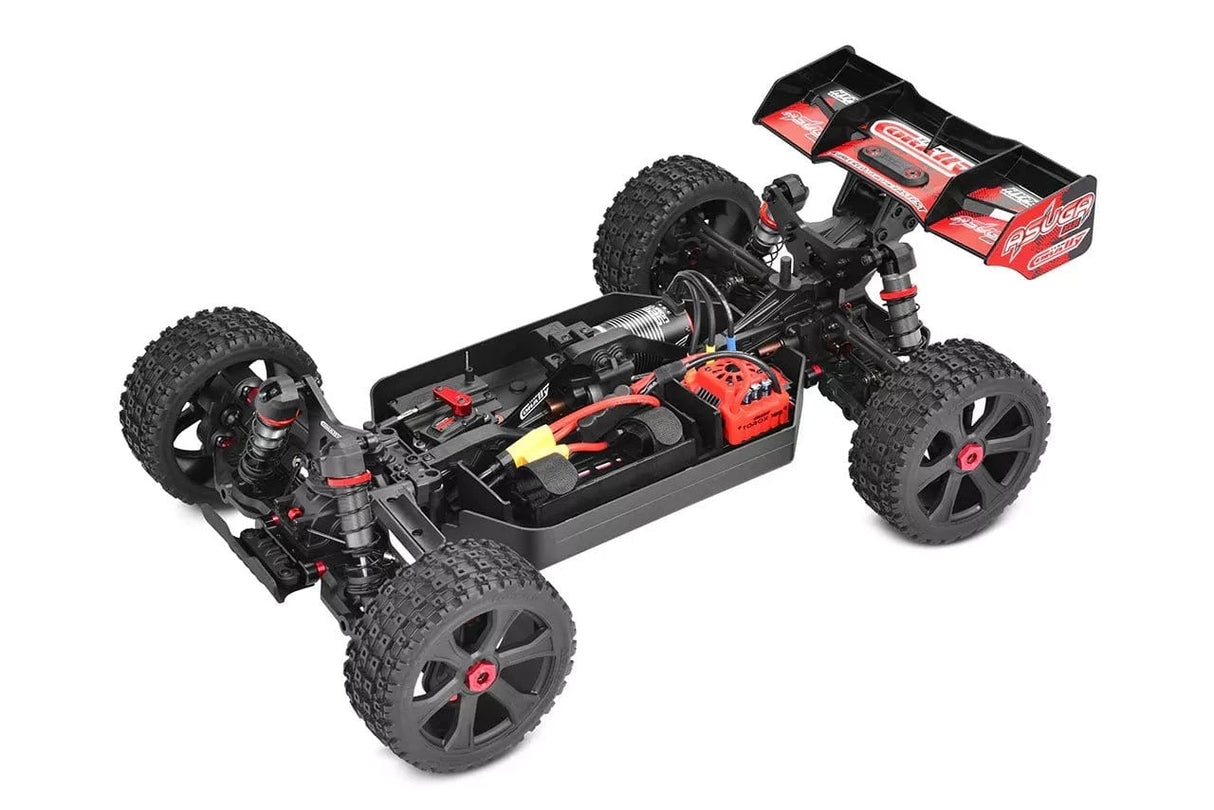 Team Corally Asuga XLR 6S RC Buggy RTR - Red [C - 00288 - R] - Hobbytech Toys