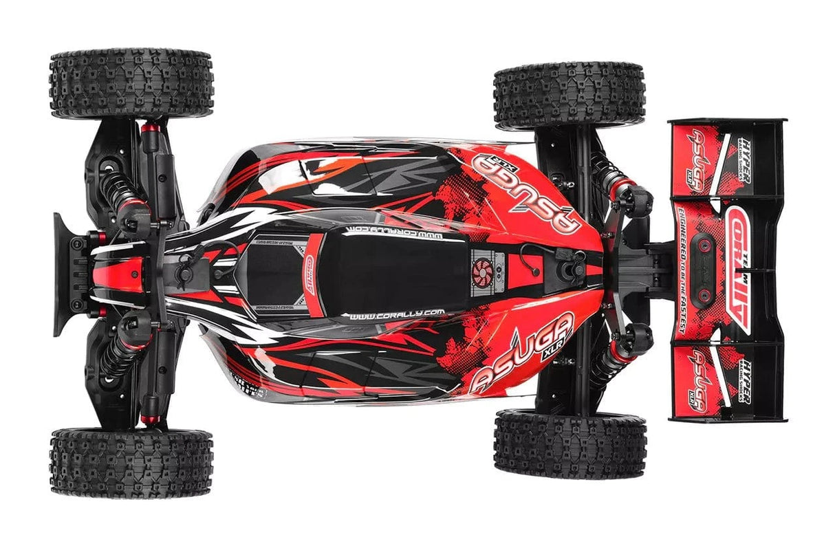 Team Corally Asuga XLR 6S RC Buggy RTR - Red [C - 00288 - R] - Hobbytech Toys