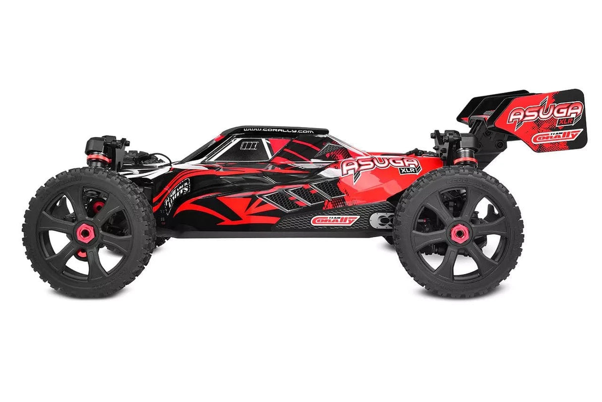 Team Corally Asuga XLR 6S RC Buggy RTR - Red [C - 00288 - R] - Hobbytech Toys