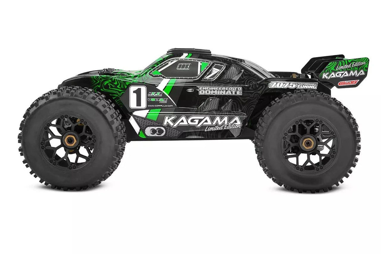 Team Corally Kagama XP 6S - Limited Edition RC Monster Truck RTR - Green - Hobbytech Toys