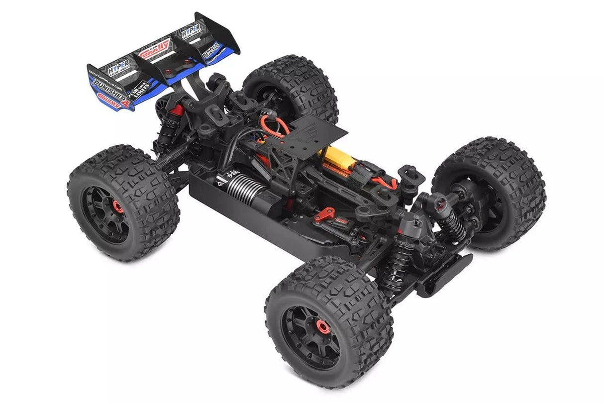 Team Corally Punisher 10 XL4S Brushless Monster Truck - Blue [C - 00292 - B] - Hobbytech Toys