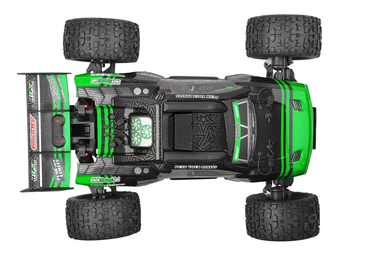 Team Corally Punisher 10 XL4S Brushless Monster Truck - Green [C - 00292 - G] - Hobbytech Toys