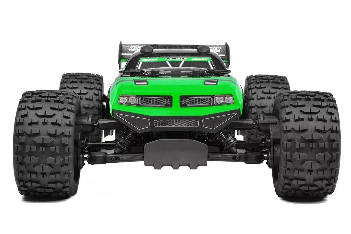 Team Corally Punisher 10 XL4S Brushless Monster Truck - Green [C - 00292 - G] - Hobbytech Toys