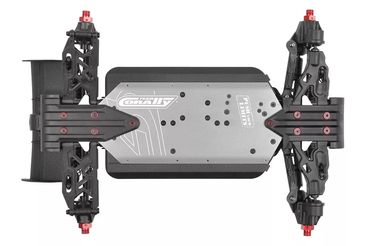 Team Corally Punisher 10 XL4S Brushless Monster Truck - Red [C - 00292 - R] - Hobbytech Toys
